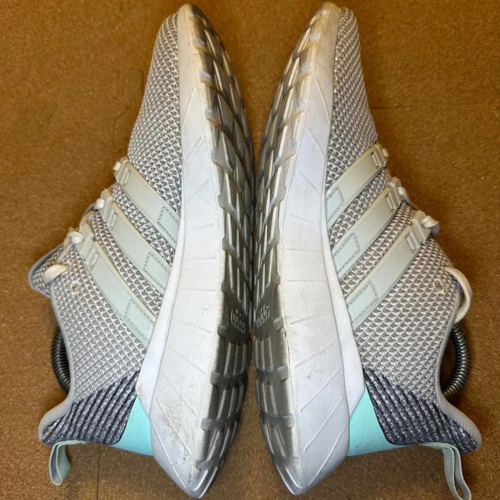 Adidas Questar Ride Mens Size 6 Running Shoes Grey‎ Mint Green G26769 Comfort